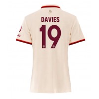 Bayern Munich Alphonso Davies #19 Kolmaspaita Naiset 2024-25 Lyhythihainen